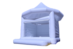 white wedding bounce house inflatable rental Party rental | St. Cloud