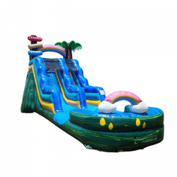 17ft. Summer Vibes Single Lane Water Slide