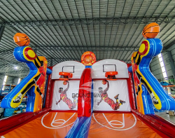 buzzer beater basketball commercial interactive inflatable game 82 1 Buzzer Beater Basketball Game