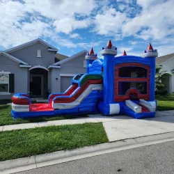 temp img 1 jpeg 177895070 Baja Blast 4 in 1 Wet & Dry Bounce House with Slide