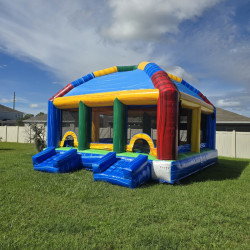 20ft. x 20ft. Marble Mega Dome XL Bounce House
