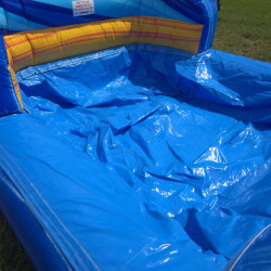 20ft. Flashpoint Falls Double Lane Waterslide with xl pool