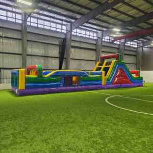 wet and dry obstacle course inflatable rental