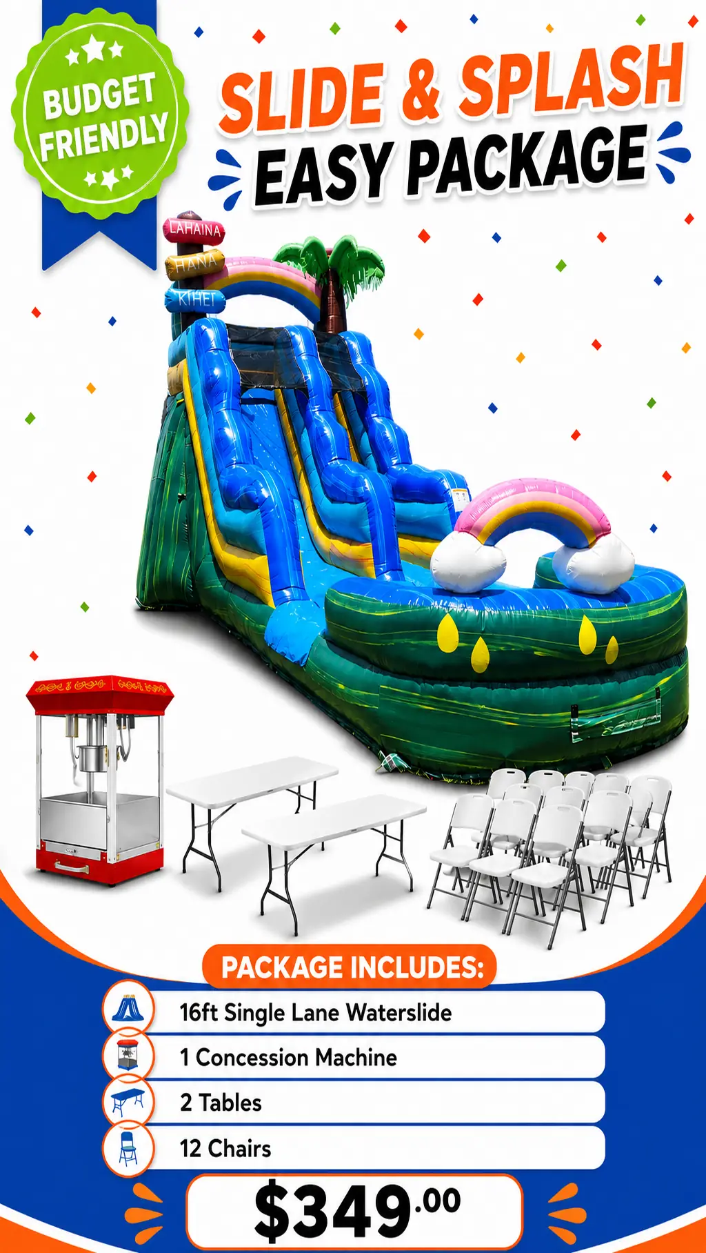 Water Slide rentals in St Cloud FL